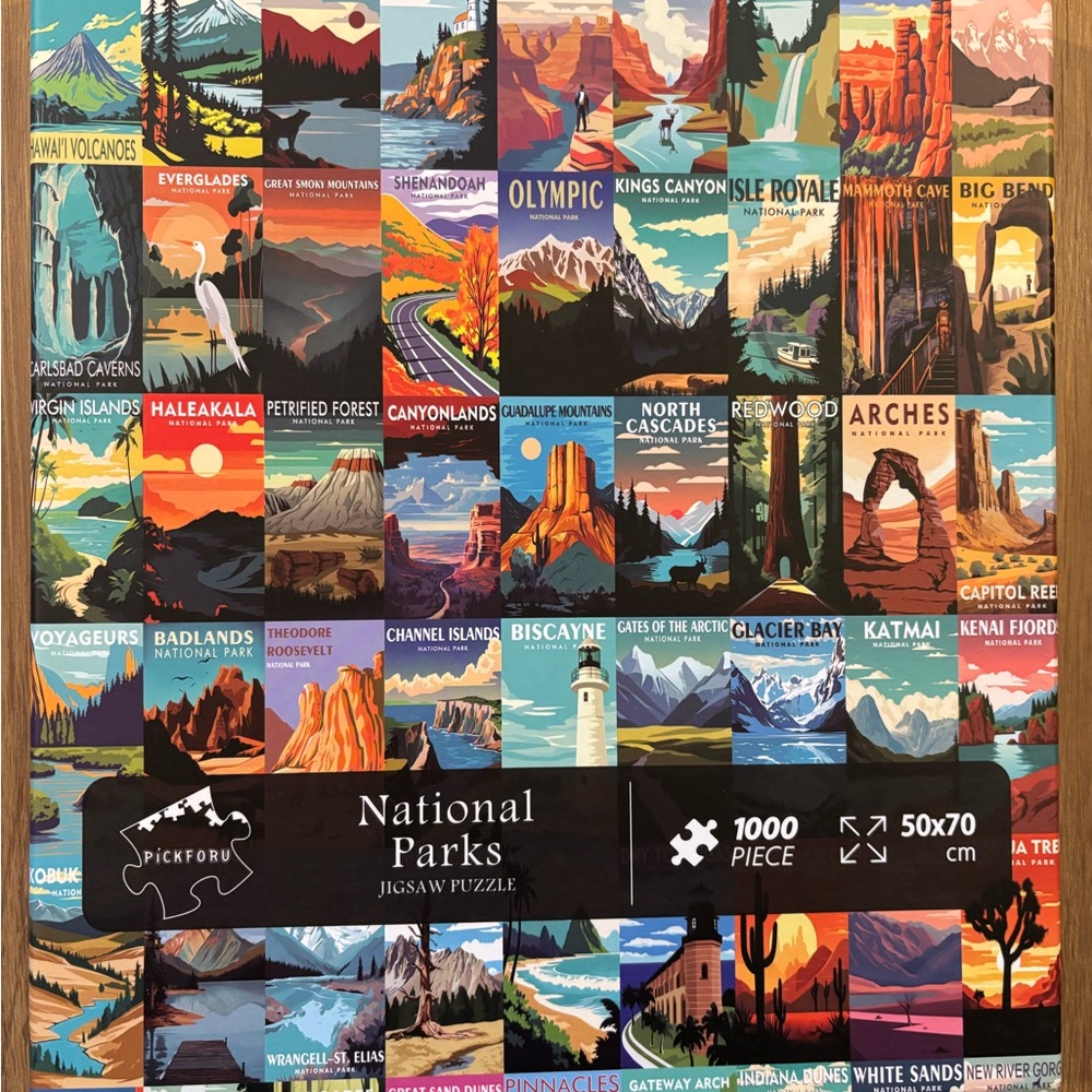 PICKFORU 1000 Piece Jigsaw Puzzle